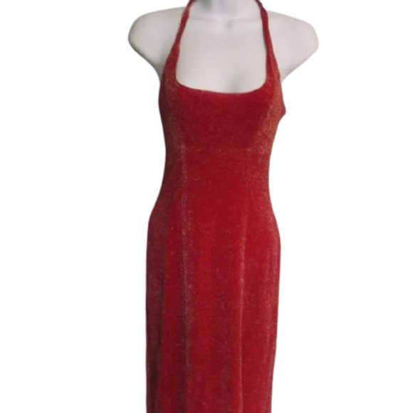 Sparkly Maxi Length Evening Dress Fits XS - Picture 1 of 4